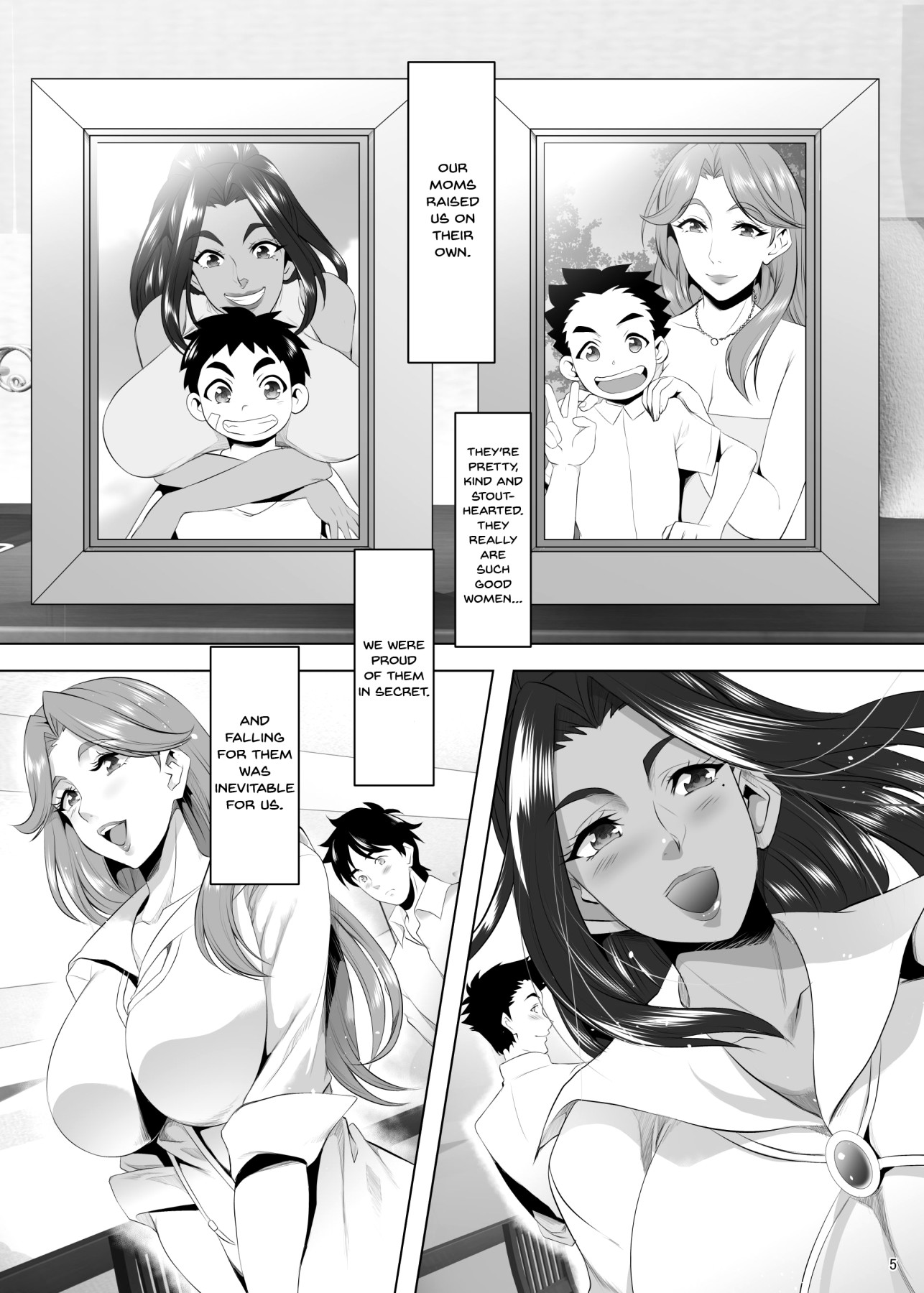 Hentai Manga Comic-Your Mom's A Pretty Good Woman, Huh? Ch.4-Read-4